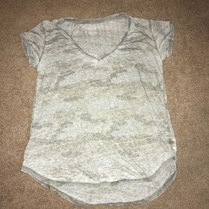american eagle soft and sexy camo t-shirt